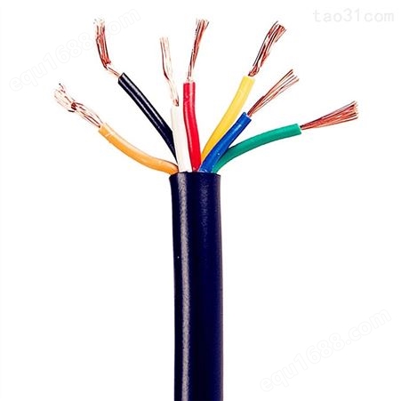 金属屏蔽电缆 ZR-VVP 现货批发 货源充足 交货周期短 安徽电缆