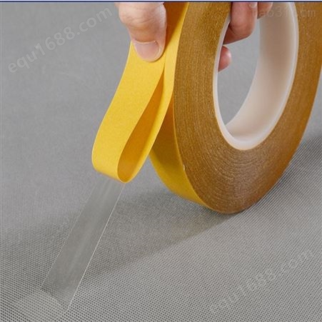 黄格纸 透明0.16PET双面胶 超高粘工业胶带