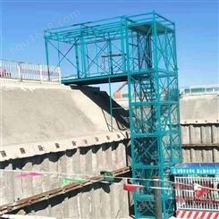 聚力 路桥基坑防护栏式安全笼梯 箱式梯基坑地铁施工梯笼 组合式建筑安全梯笼