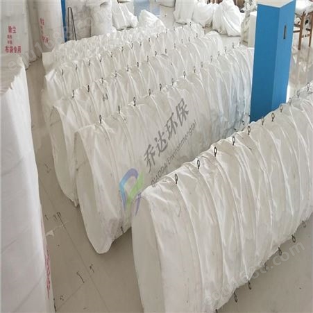 各种规格乔达环保厂家供应 水泥散装下灰伸缩布袋 软连接 加厚帆布更耐磨