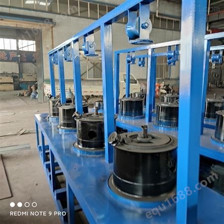 林泉机械生产厂家拉丝机中型大型水箱拉丝机 连罐拔丝机