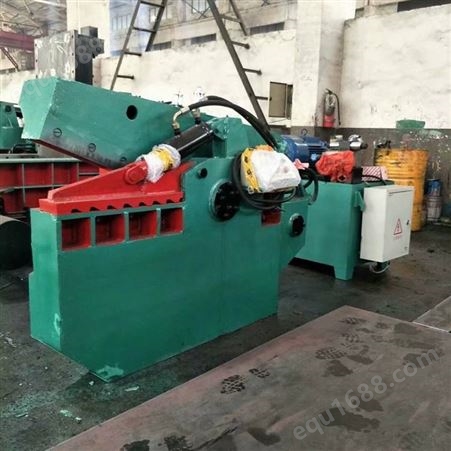 回收站液压鳄鱼剪切机 160吨重型废铁剪断机 废钢脚料剪段机