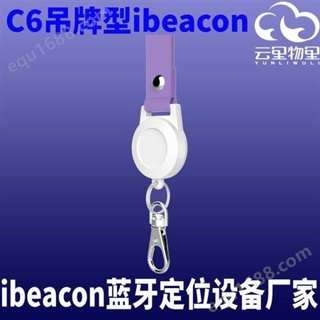 厂家批发 C6吊牌型ibeacon信标基站 室内定位导航设备