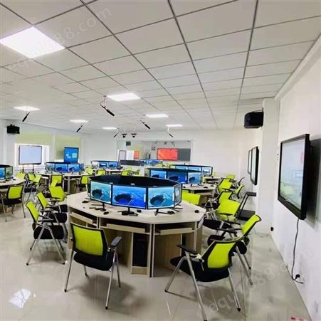 绍兴培训班电脑桌椅 组合多边形电脑桌 欢迎咨询厂家智学校园