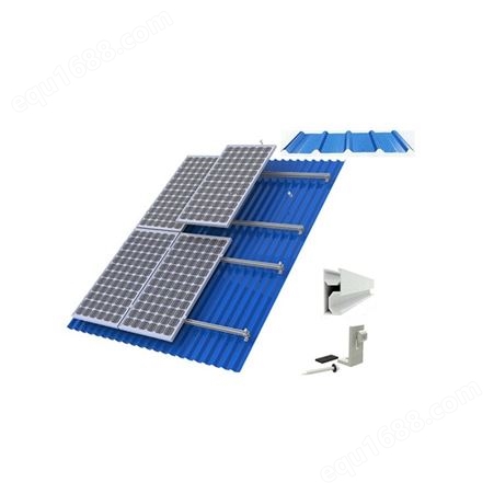 恒大15kw太阳能电池板货架安装系统15KW逆变器太阳能发电系统