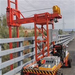 安装桥梁排水管机械设备 轻松过路灯 博奥RQ48 荷载大