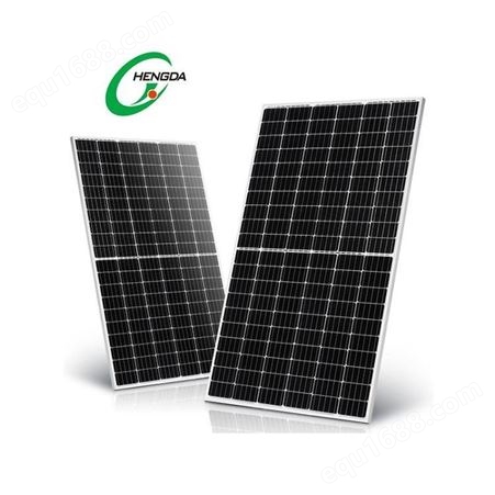 恒大全新正单晶380w瓦太阳能电池板光伏发电板组件发电系统