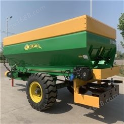 大型施肥机 牵引式施肥车 汇富hf-8 有机肥撒肥设备