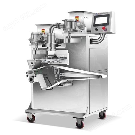 旭众多功能桃酥饼机商用全自动月饼包馅机做月饼的机器生产线