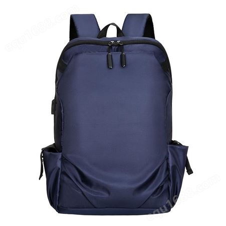 定制批发新款韩版双肩包充电多功能休闲背包防水电脑包学生书包