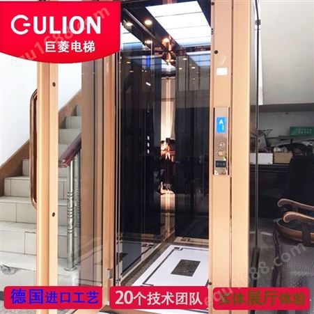 小型电梯家用 别墅用电梯4层 德国Gulion/巨菱品牌