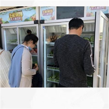 生鲜无人售卖机 生鲜果蔬饮料自动售货机品质可靠 物美价廉 速捷
