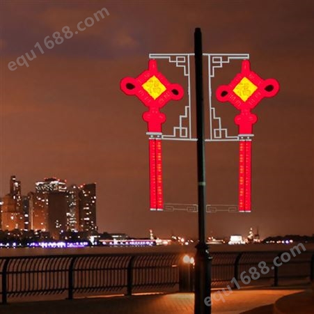 厂家供应内蒙乌审旗LED中国结景观造型灯