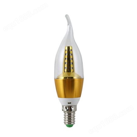 LED蜡烛灯 黄光白光节能拉尾灯 玖恩灯具