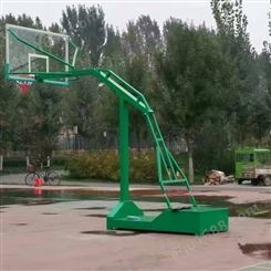奥博 固定式篮球架高质量，体育场篮球架 地埋圆管篮球架 品质优良