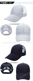 广告帽订做 商务棒球帽定制 网帽定做LOGO G27-133