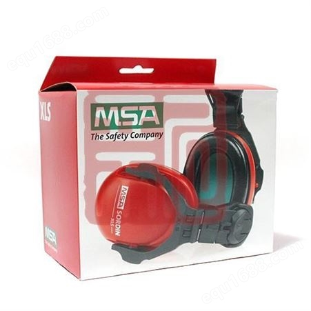 MSA梅思安 SOR14012 XLS超轻型头盔式防噪音耳罩