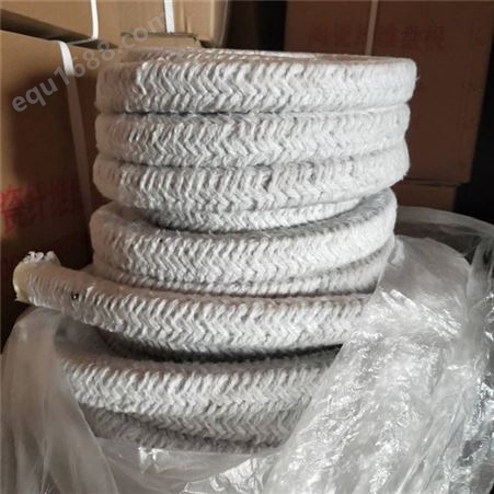 陶瓷纤维盘根绳 锅炉密封材料 耐高温耐压 规格多种 现货供应