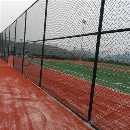 篮球场框架护栏足球铁丝勾花围网体育运动场隔离围栏商际商贸