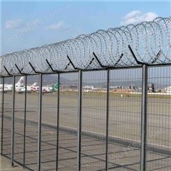 围栏价格 机场隔离护栏销售 军事护栏网厂