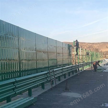 商际商贸高架桥声屏障市政公路隔音墙铁路交通隔音屏厂