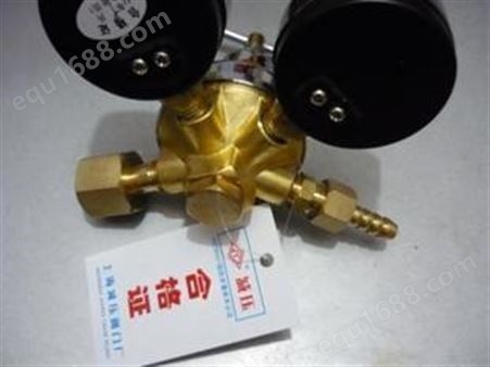 YQD-6B氮气减压阀 YQD-6B 氮气减压表 上海减压阀门厂