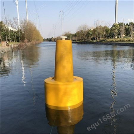 天蔚聚乙烯材质水上助航警示浮标 圆柱体塑料直径8001400