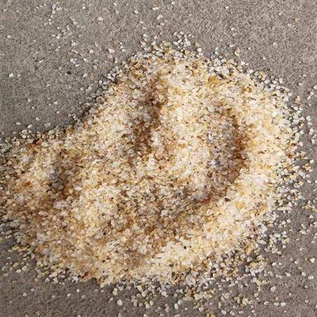 石英砂厂家供应填充滤料水处理防腐除锈熔融铸造 颗粒均匀 多色石英砂