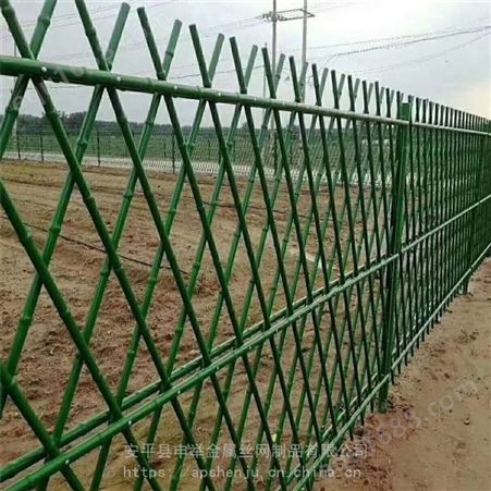 厂家仿竹护栏 竹节围栏 不锈钢竹节篱笆围栏