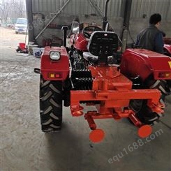 恒鑫生产500拖拉机牵引绞磨 带液压支腿的拖拉机绞磨 拖拉机牵引机