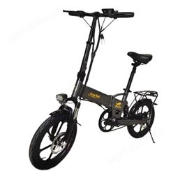 电动自行车16寸折叠电动自行车铝合金电动助力车变速电动自行车