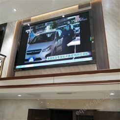 吉林白城led显示屏双立柱宣传大屏南京立的兹科技