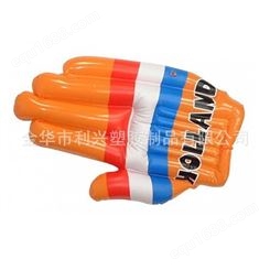 充气手指 充气PVC广告手掌 可加印LOGO 充气拍拍手定做 加油助威