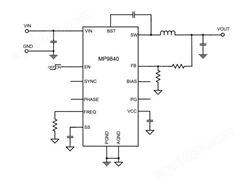 MPS芯源MP9840GL-Z低静态电流同步降压变换器