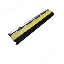 吉林线槽减速带 线槽橡胶盖线板 橡胶PVC电缆保护槽压线板