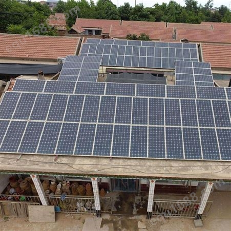 屋顶光伏电站 兆瓦级工商业厂房企业自用太阳能发电系统380V
