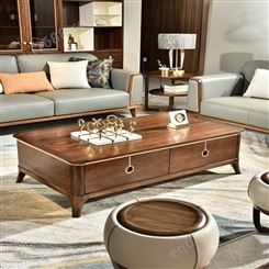 全实木沙发组合小户型现代简约客厅拉床储物贵妃布艺沙发